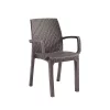 Scaun de gradina din plastic Verdi, model cappuccino