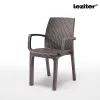 Scaun de gradina din plastic Verdi, model cappuccino