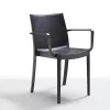 Scaun de gradina din plastic Victor, grafit