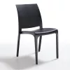 Scaun de gradina din plastic Volare, grafit
