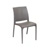 Scaun de gradina din plastic Volare, model cappuccino