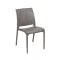 Scaun de gradina din plastic Volare, model cappuccino