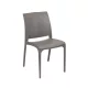 Scaun de gradina din plastic Volare, model cappuccino