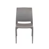 Scaun de gradina din plastic Volare, model cappuccino