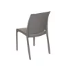 Scaun de gradina din plastic Volare, model cappuccino