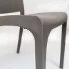 Scaun de gradina din plastic Volare, model cappuccino