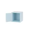 Boxie 1 ușă dulap de perete 40x40x37 cm albastru