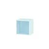 Boxie dulap de perete deschis 40x40x27 cm albastru