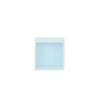 Boxie dulap de perete deschis 40x40x27 cm albastru