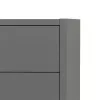 Boxie dulap de perete cu 2 sertare 40x40x37 cm antracit