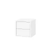 Boxie 2 sertare dulap de perete 40x40x37 cm alb