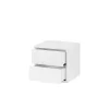 Boxie 2 sertare dulap de perete 40x40x37 cm alb
