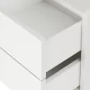 Boxie 2 sertare dulap de perete 40x40x37 cm alb
