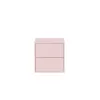Boxie 2 sertare dulap de perete 40x40x37 cm roz