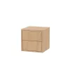 Boxie dulap de perete cu 2 sertare 40x40x37 cm stejar sonoma