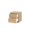 Boxie dulap de perete cu 2 sertare 40x40x37 cm stejar sonoma
