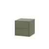 Boxie dulap de perete cu 2 sertare 40x40x37 cm verde