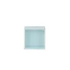 Boxie dulap de perete deschis 40x40x37 cm albastru