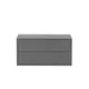 Boxie dulap de perete cu 2 sertare 40x80x37 cm antracit