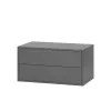 Boxie dulap de perete cu 2 sertare 40x80x37 cm antracit
