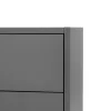 Boxie dulap de perete cu 2 sertare 40x80x37 cm antracit