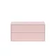Boxie 2 sertare dulap de perete 40x80x37 cm roz