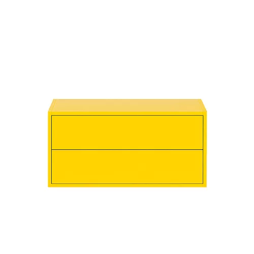 Boxie 2 sertare dulap de perete 40x80x37 cm dove