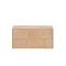 Boxie dulap de perete cu 2 sertare 40x80x37 cm stejar sonoma