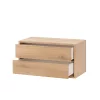 Boxie dulap de perete cu 2 sertare 40x80x37 cm stejar sonoma