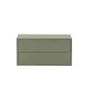 Boxie dulap de perete cu 2 sertare 40x80x37 cm verde
