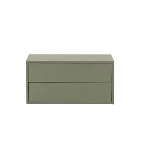Boxie dulap de perete cu 2 sertare 40x80x37 cm verde