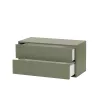 Boxie dulap de perete cu 2 sertare 40x80x37 cm verde