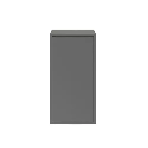 Boxie 1 ușă dulap de perete 80x40x37 cm antracit