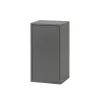 Boxie 1 ușă dulap de perete 80x40x37 cm antracit