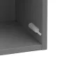 Boxie 1 ușă dulap de perete 80x40x37 cm antracit