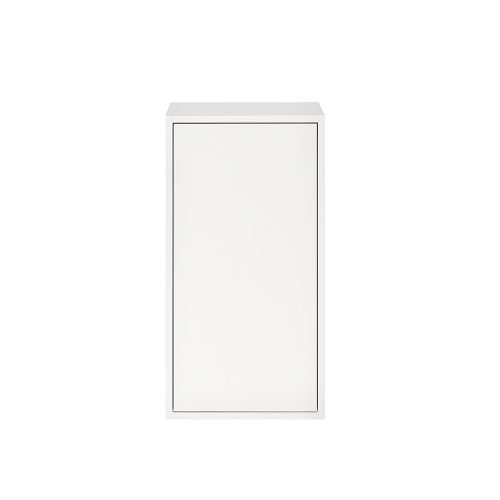 Boxie 1 ușă dulap de perete 80x40x37 cm alb