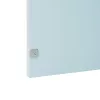 Boxie 1 ușă dulap de perete 80x40x37 cm albastru