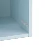 Boxie 1 ușă dulap de perete 80x40x37 cm albastru