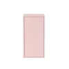 Boxie 1 ușă dulap de perete 80x40x37 cm roz