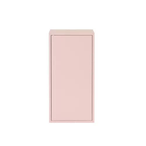 Boxie 1 ușă dulap de perete 80x40x37 cm roz