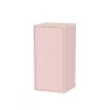 Boxie 1 ușă dulap de perete 80x40x37 cm roz