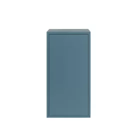 Boxie 1 ușă dulap de perete 80x40x37 cm albastru petrol