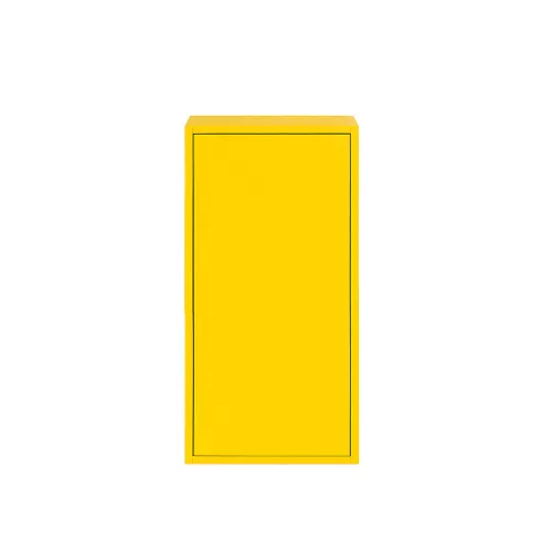 Boxie 1 ușă dulap de perete 80x40x37 cm galben
