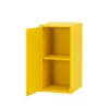 Boxie 1 ușă dulap de perete 80x40x37 cm galben