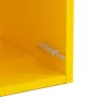 Boxie 1 ușă dulap de perete 80x40x37 cm galben