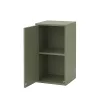 Boxie 1 ușă dulap de perete 80x40x37 cm verde