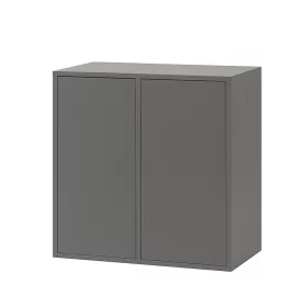 Boxie 2 uși dulap de perete 80x80x37 cm antracit
