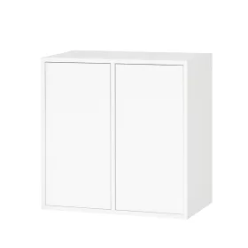 Boxie 2 uși dulap de perete 80x80x37 cm alb