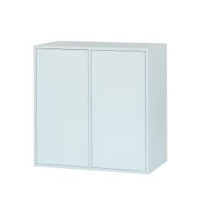 Boxie 2 uși dulap de perete 80x80x37 cm albastru