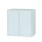 Boxie 2 uși dulap de perete 80x80x37 cm albastru